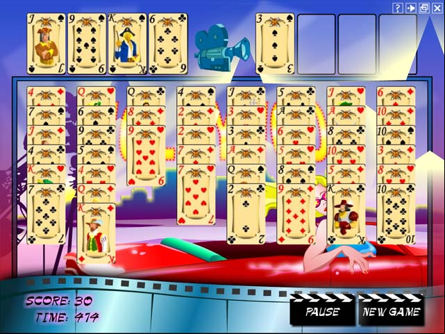 Screenshot #3 Myplaycity Freecell Solitaire